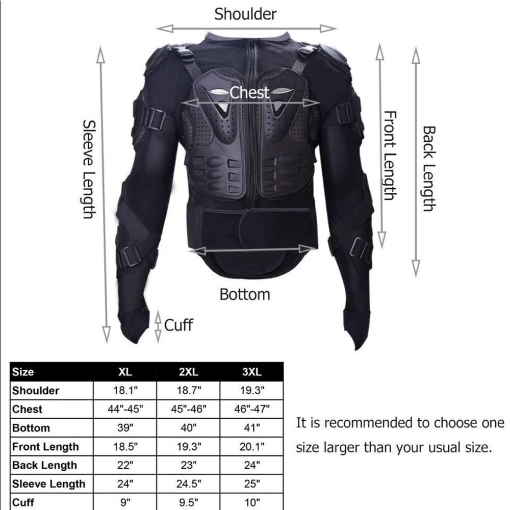 Tera Motorcycle 🏍 Protector Jacket - Picture 3 of 6
